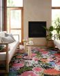 Botanical BOT-01 Black/Multi Area Rug