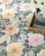 Botanical Washables BOT01 Charcoal Multicolor Area Rug
