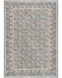 Botanical Washables BOT03 Charcoal Multicolor 4'x6' Area Rug