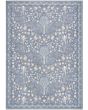 Botanical Washables BOT04 Blue Multicolor 4'x6' Area Rug