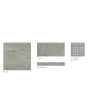 Brushed Metallic Grey Lappato Tile