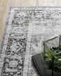 Charleston cha07 Charcoal/Grey Area Rug