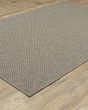 Caicos CA01N Grey Area Rug