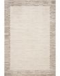 Calvin CLV-04 Ivory/Pebble 2'3"x3'10" Area Rug