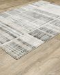 Cambria 55x Beige/Charcoal Area Rug