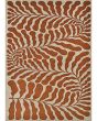 Castille Fiore Terra Cotta 5'3"x7'6" Area Rug