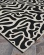 Castille Graffiti Black/White Area Rug