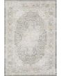 Cavett CAV02 Grey/Orange Area Rug