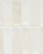 Celine Glossy White Glazed Porcelain 2"x6" Field Tile