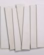 Celine Matte White Glazed Porcelain 2.5"x12" Field Tile