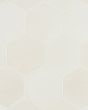 Celine Matte White Glazed Porcelain 4.5"x4" Hexagon Field Tile