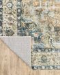 Charleston cha02 Blue/Gold Area Rug