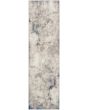 CK022 Infinity IFN05 Ivory Grey Blue Area Rug