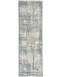 Ck950 Rush CK950 Ivory Blue Area Rug