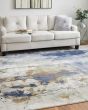 Clio 39K1F Blue/Orange/Ivory Rug