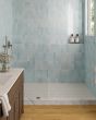 Cloe Baby Blue Glossy Glazed Ceramic 2.5"x8" Field Tile