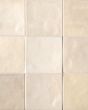 Cloe Creme Glossy Glazed Ceramic 5"x5" Field Tile