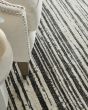 Colton 8A56F Black/Ivory Area Rug