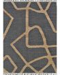 Cosmoros Hamar Black 6'x9' Area Rug