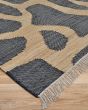 Cosmoros Karo Natural/Black Area Rug