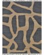 Cosmoros Karo Natural/Black 6'x9' Area Rug