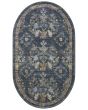 Courtyard COU-04 Navy Area Rug