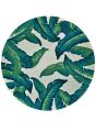 Covington Palm Leaves Green Area Rug