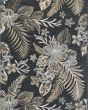 Dahlia 1408 Ivory/Brown Tropical Bouquets Area Rug