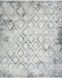 Dekor DEK05 Grey Navy 2'x4' Area Rug