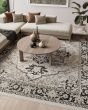 Dekor DEK08 Ivory Charcoal Area Rug
