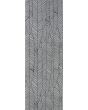 Dolce Majorelle Silver-Black Area Rug