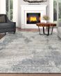 Dreamscape Watercolors Ivory/Grey Area Rug