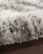 Dreamy Shag DRS01 Ivory/Charcoal Area Rug