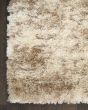 Dreamy Shag DRS10 Ivory Dark Beige Area Rug