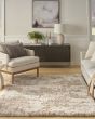 Dreamy Shag DRS10 Ivory Dark Beige Area Rug