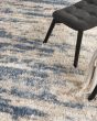 Dreamy Shag DRS10 Light Blue Grey Area Rug