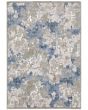Easton 3313q Beige/Blue Area Rug