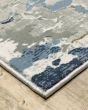 Easton 3317e Grey/Blue Area Rug