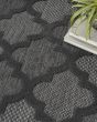 Easy Care NES01 Charcoal/Black Area Rug