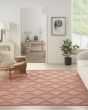 Easy Care NES01 Coral/Orange Area Rug