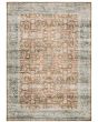 Charleston cha04 Rust/Blue Area Rug