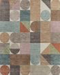 Eden 39QUF Ivory/Brown/Blue 10'0"x12'8" Area Rug