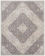 Elation ETN08 Ivory Grey Area Rug