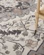 Elation ETN09 Ivory Grey Area Rug