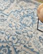 Elation ETN10 Ivory Blue Area Rug