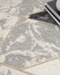 Elation ETN11 Ivory/Grey Area Rug