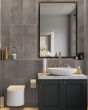 Fab-crete Charcoal Matte Porcelain Tile