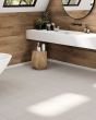 Fab-crete White Matte Porcelain Tile