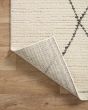 Fabian FAB-02 Ivory/Charcoal Area Rug