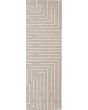 Fenner T8003 Taupe/Ivory Area Rug
